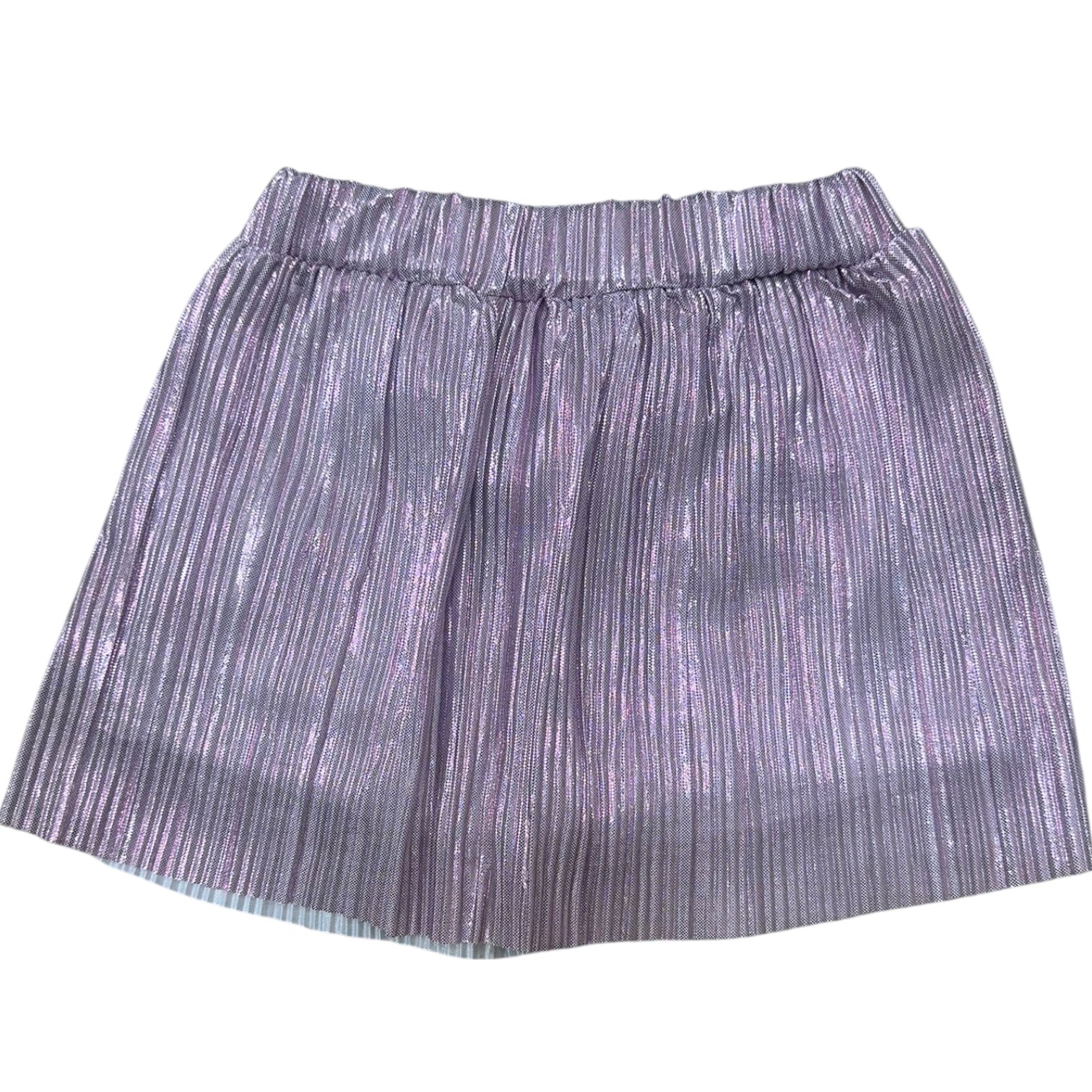 Lilac Shimmer Blakely Pleated Skort