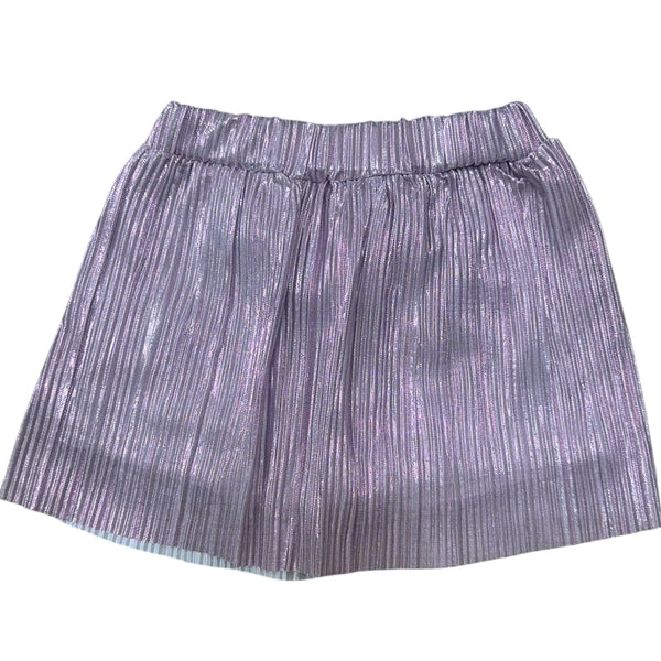Lilac Shimmer Blakely Pleated Skort