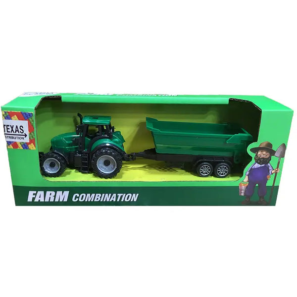Farm Tractor Toy Set