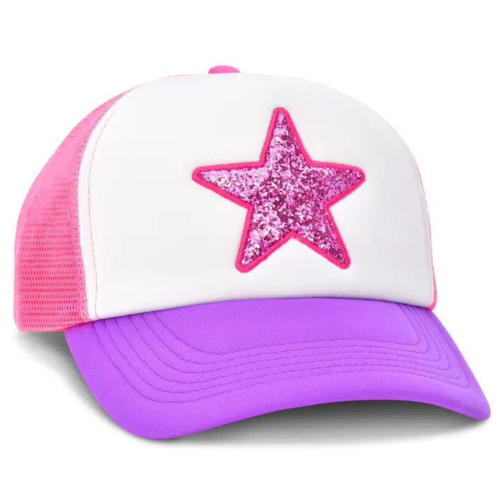 Glitter Star Trucker Hat