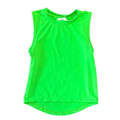 Summer Athletic High Low Tanks