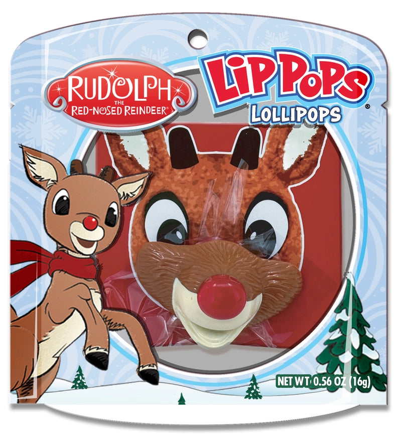 Rudolph Lip Pops