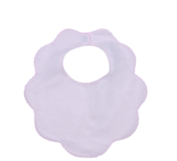 Picot Trimmed Scalloped Bib