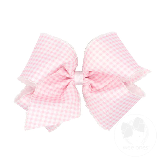 King Gingham Bow