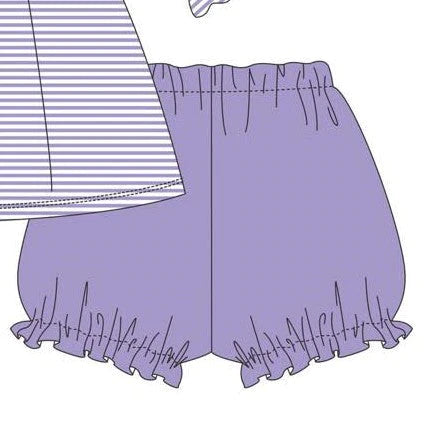 Lavender Knit Bloomers