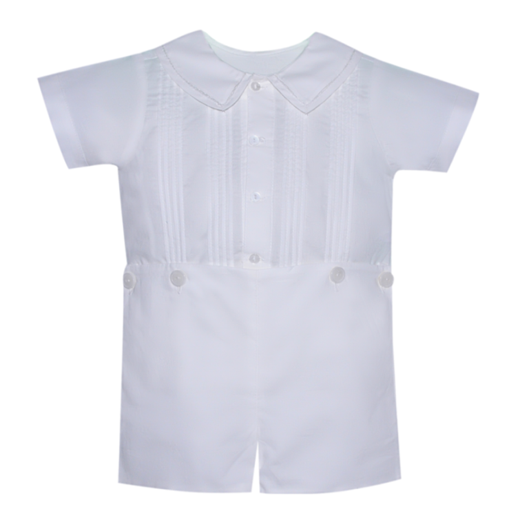 Joseph White Button Suit