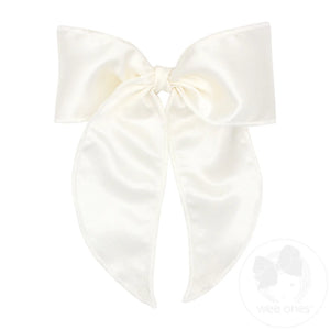 King Satin Bowtie with Twisted Wrap and Whimsy Tails