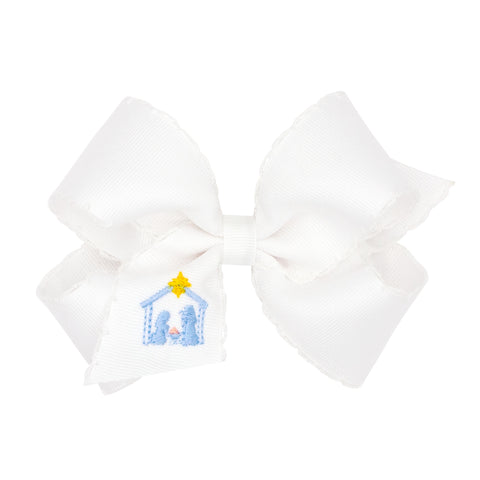 Christmas Embroidered Bows