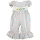 Noah's Ark Smocked Romper