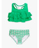 Pink Coastal Cane Flounce TWEEN Bikini 2-Piece Swimsuit