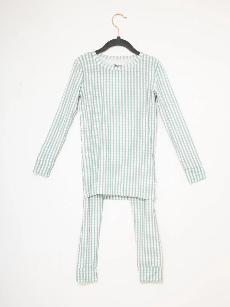 Gingham Pajama Set