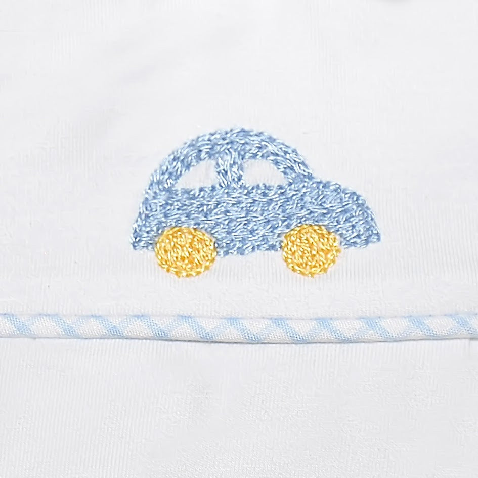 Blue Car Peter Diaper Set