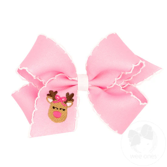 NEW Pink Christmas Medium Bows