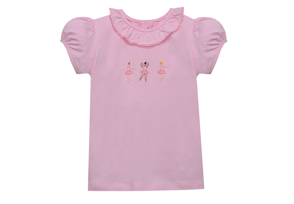 Emma Ballerina Embroidered Blouse