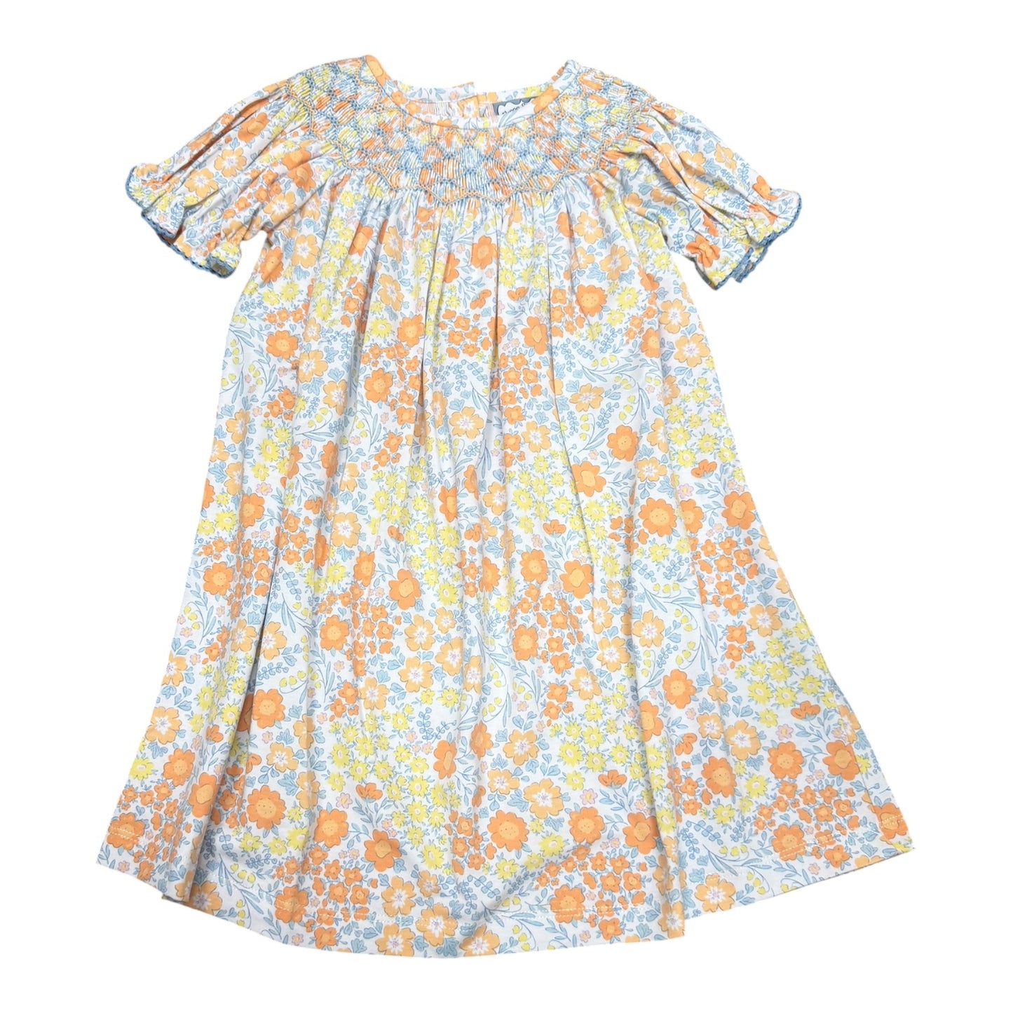 Autumn Breeze Smocked Dress