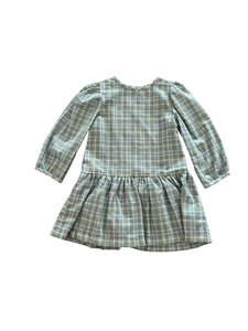 Sage Plaid Layla Dress