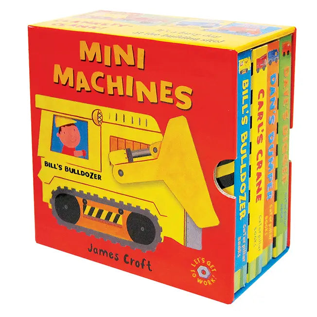 Mini Machines Books Set