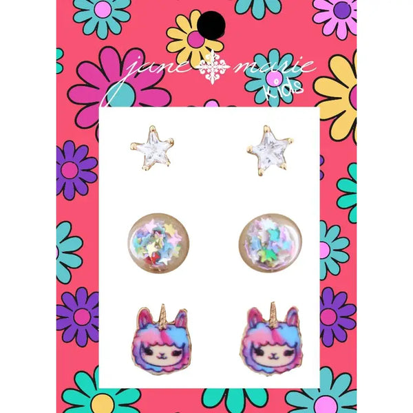 Girls Earrings Set