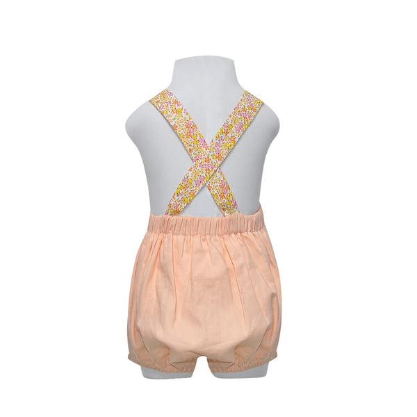 Orange Petal & Play Sunsuit