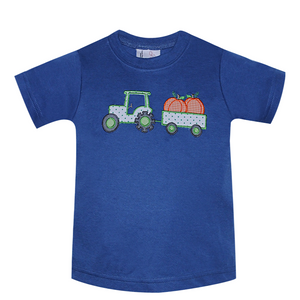 Tractor Pulling Pumpkins Shirt