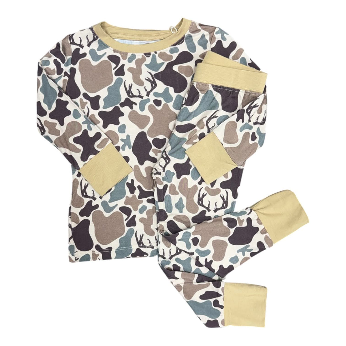 Woodlands Camo Bamboo Pajamas