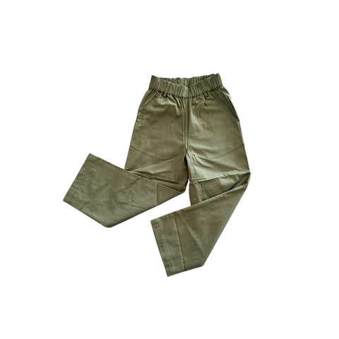Sage Green Pull On Dress Pants