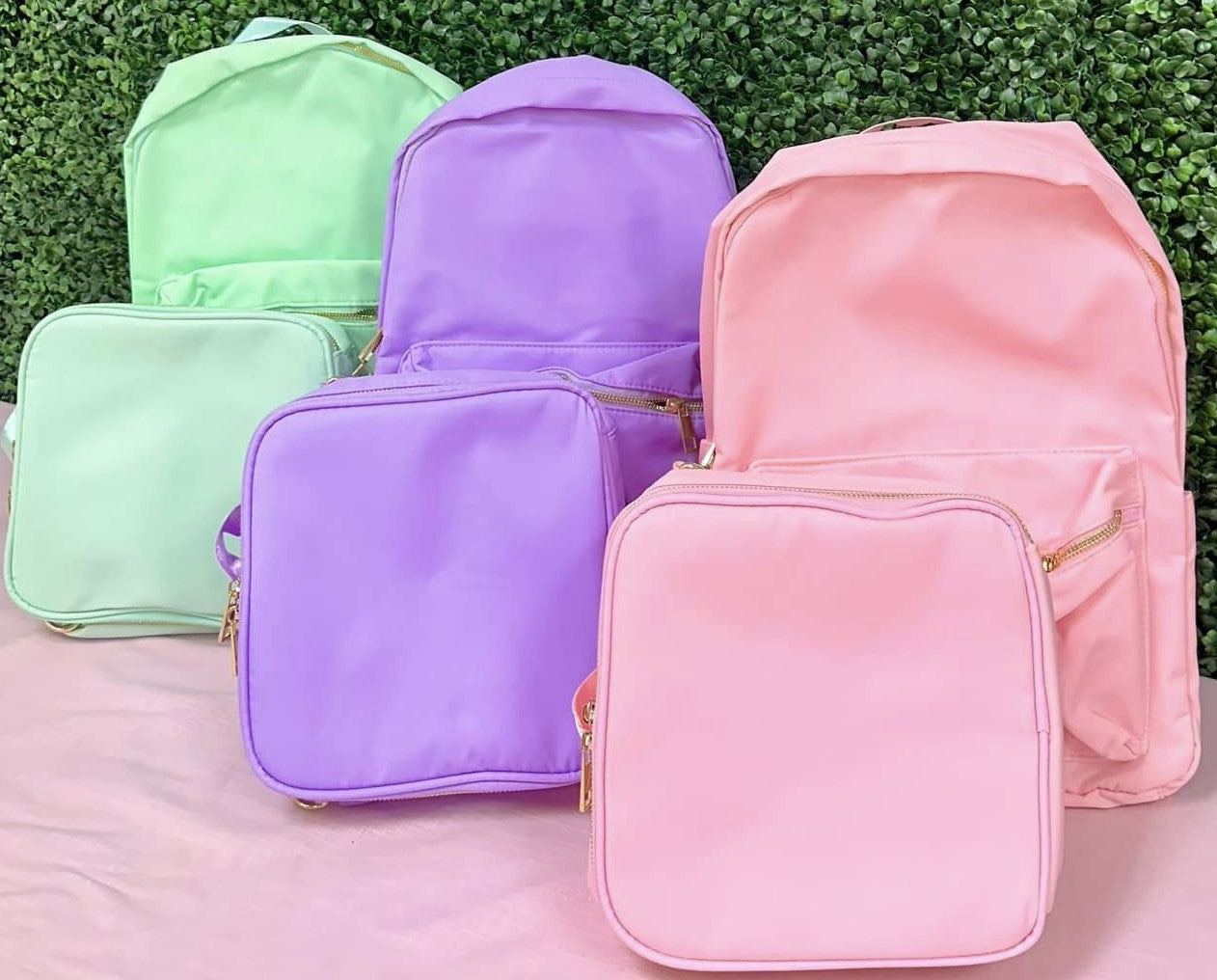 Nylon Colorpop Backpacks