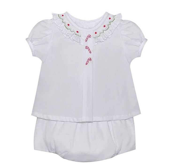 Candy Cane Diaper Set