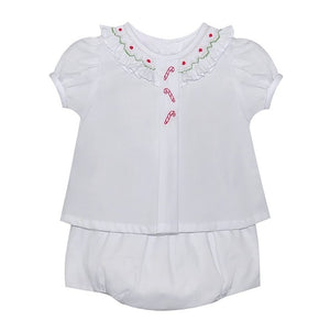 Candy Cane Diaper Set