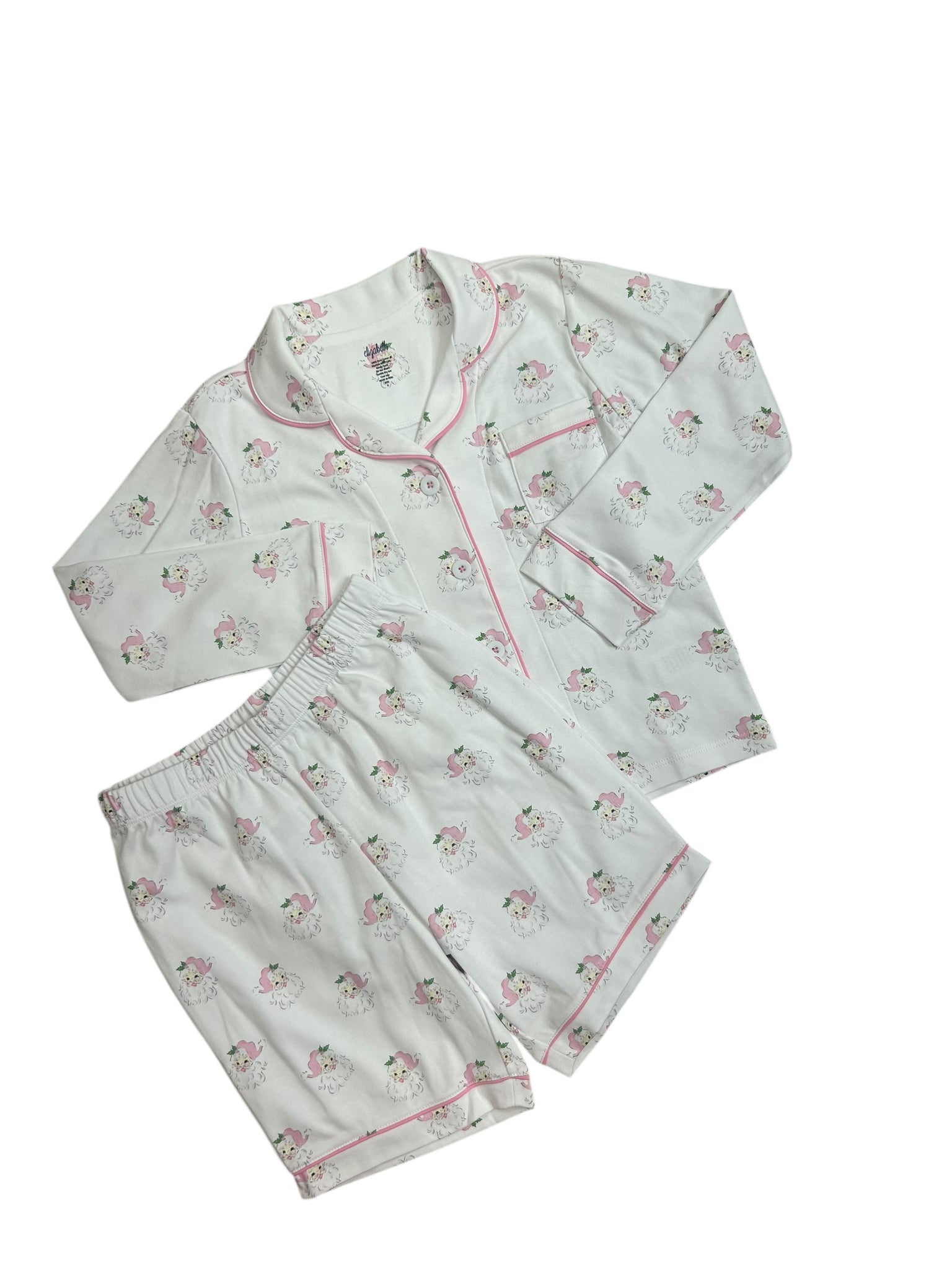 Be Elizabeth Classic Santa Pajama Set