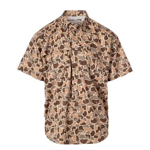 Woodlands Camo Button Down