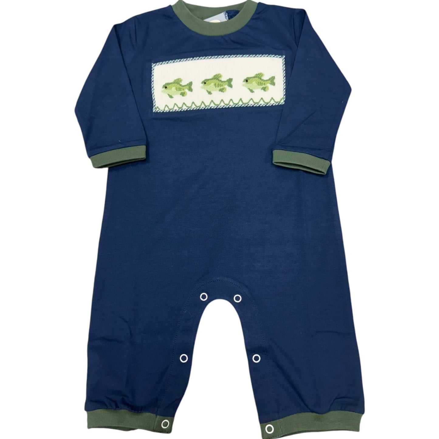 Reelin' Them In Smocked Romper