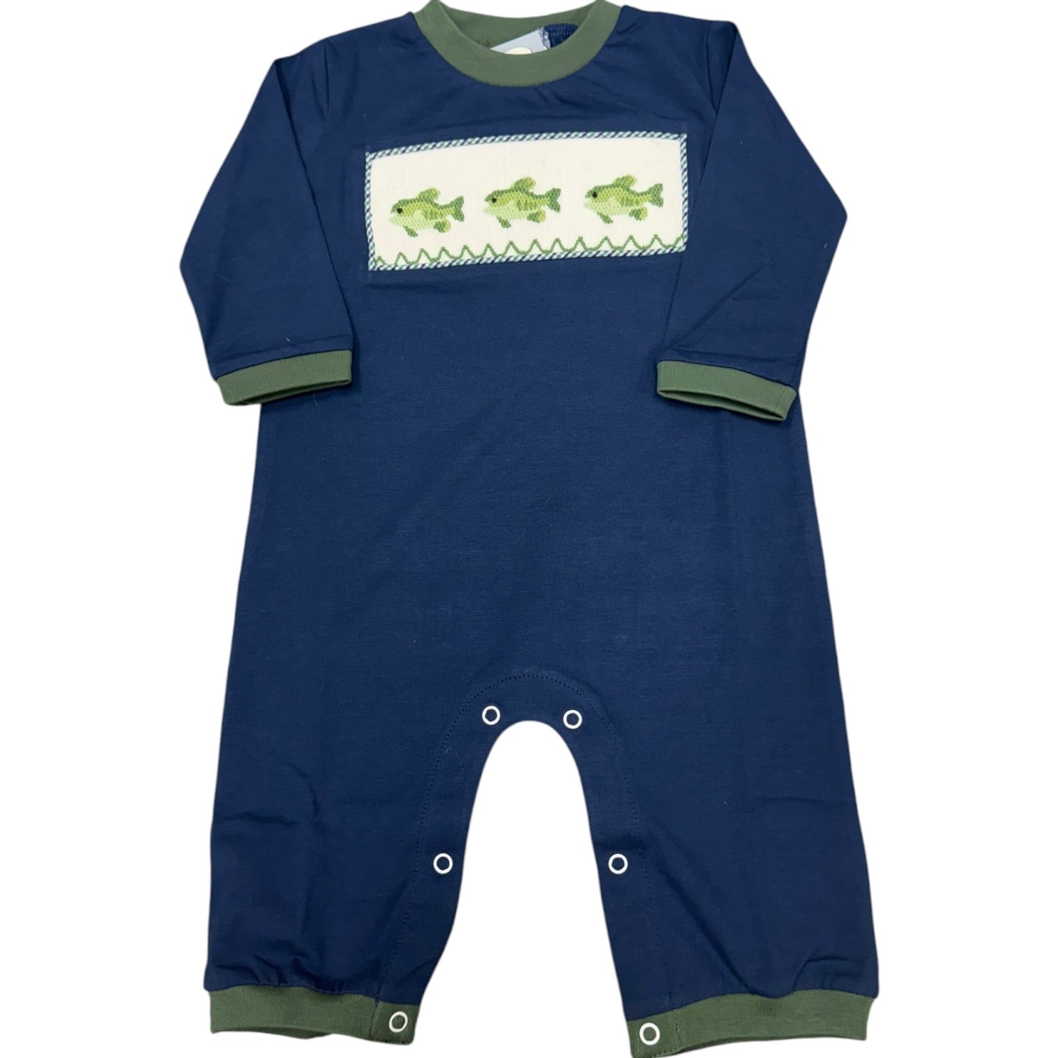 Reelin' Them In Smocked Romper