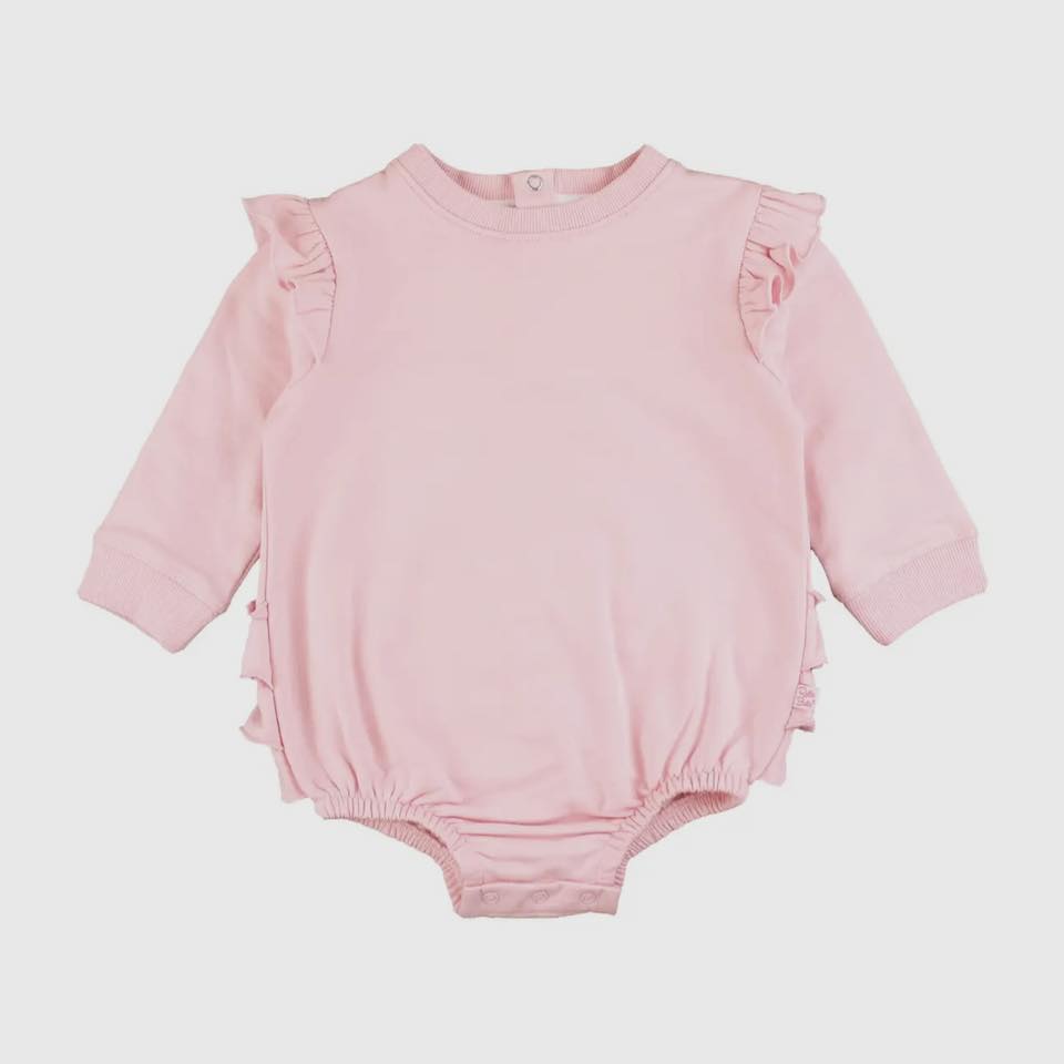 Ruffle Sweatshirt Bubble