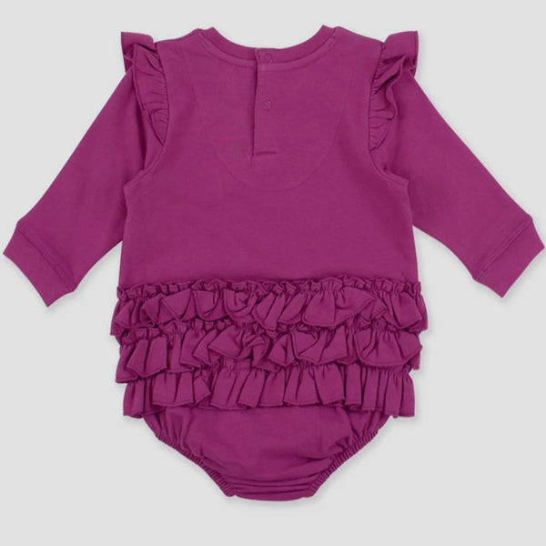 Ruffle Sweatshirt Bubble