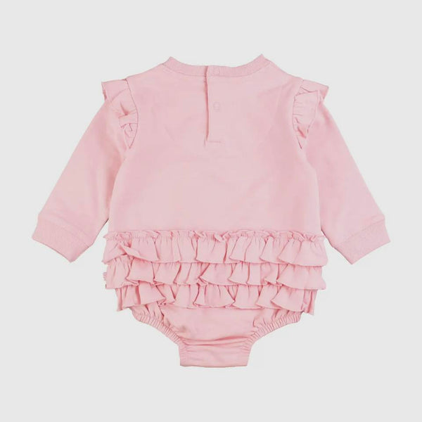 Ruffle Sweatshirt Bubble