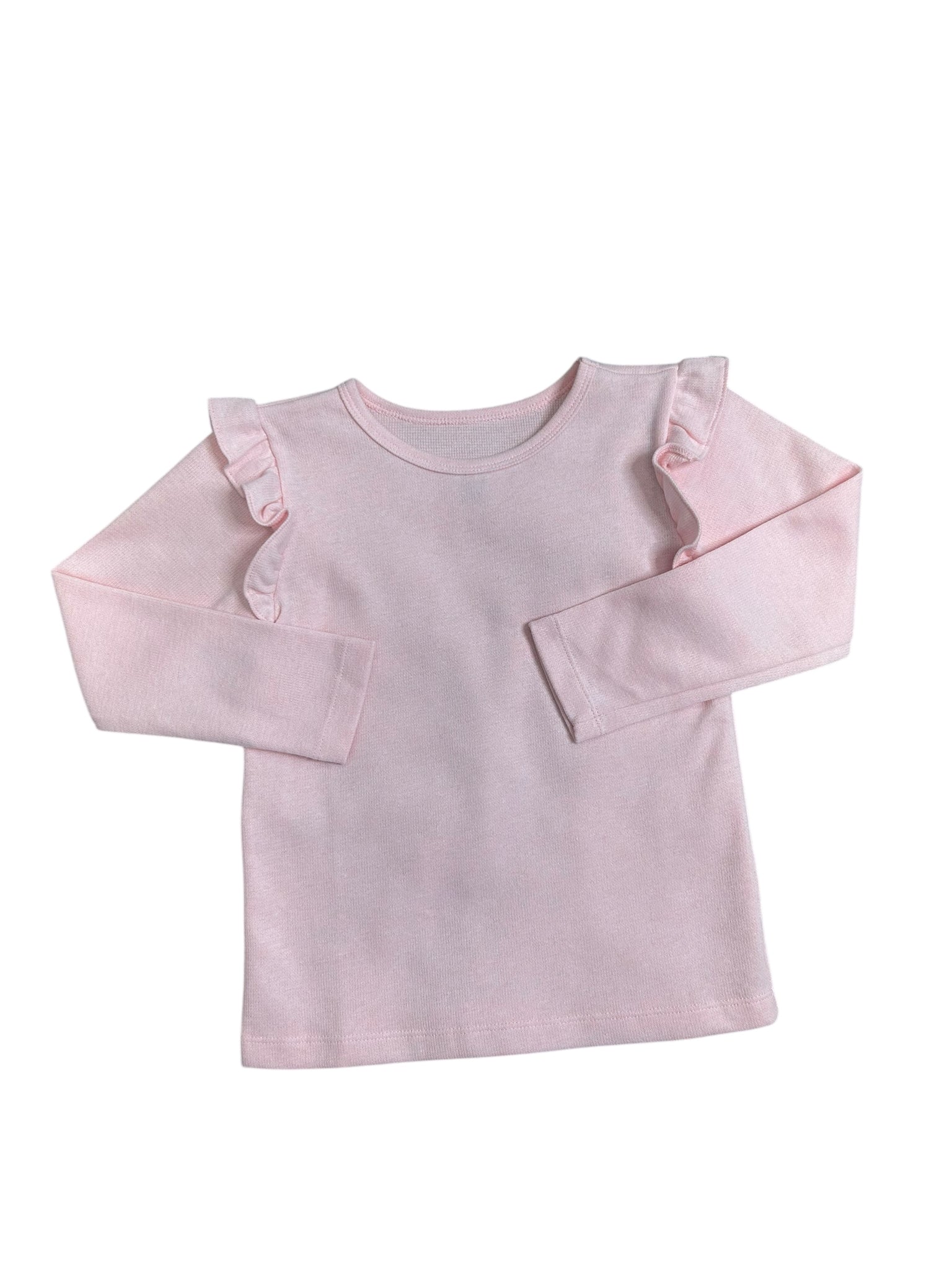 Be Elizabeth Pink Ruffle Top