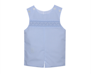 Blue Smocked Hayes Shortall