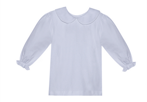 White Knit Blouse