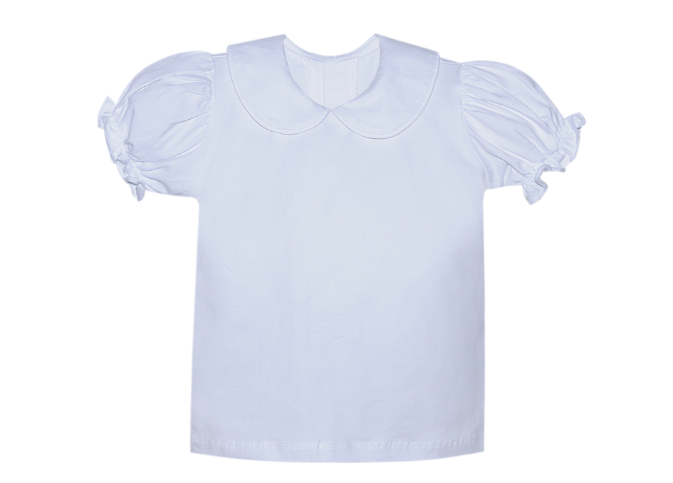 White Peter Pan Girls Blouse