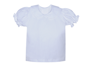 White Peter Pan Girls Blouse