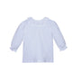 Eyelet Collared Blouse