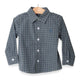 Green/Navy Plaid Button Down