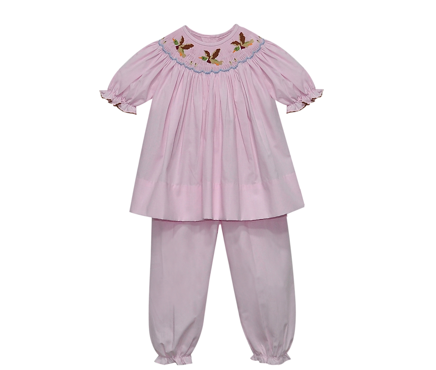 Georgette Mallard Long Bloomer Set