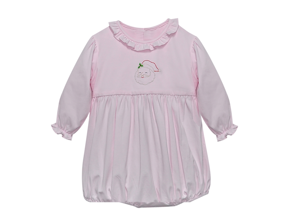 Pink Santa Girl Bubble