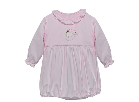 Pink Santa Girl Bubble