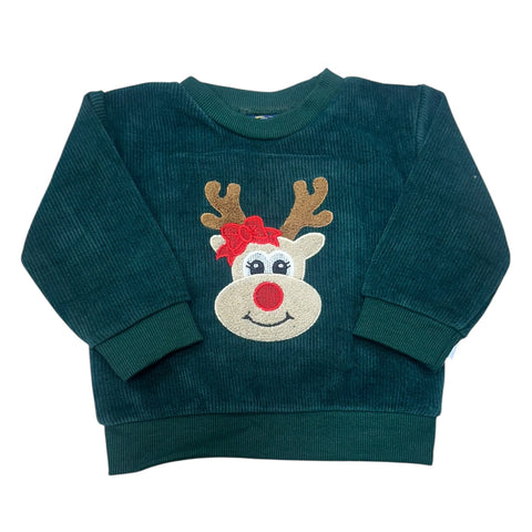 Reindeer Girls Sweater