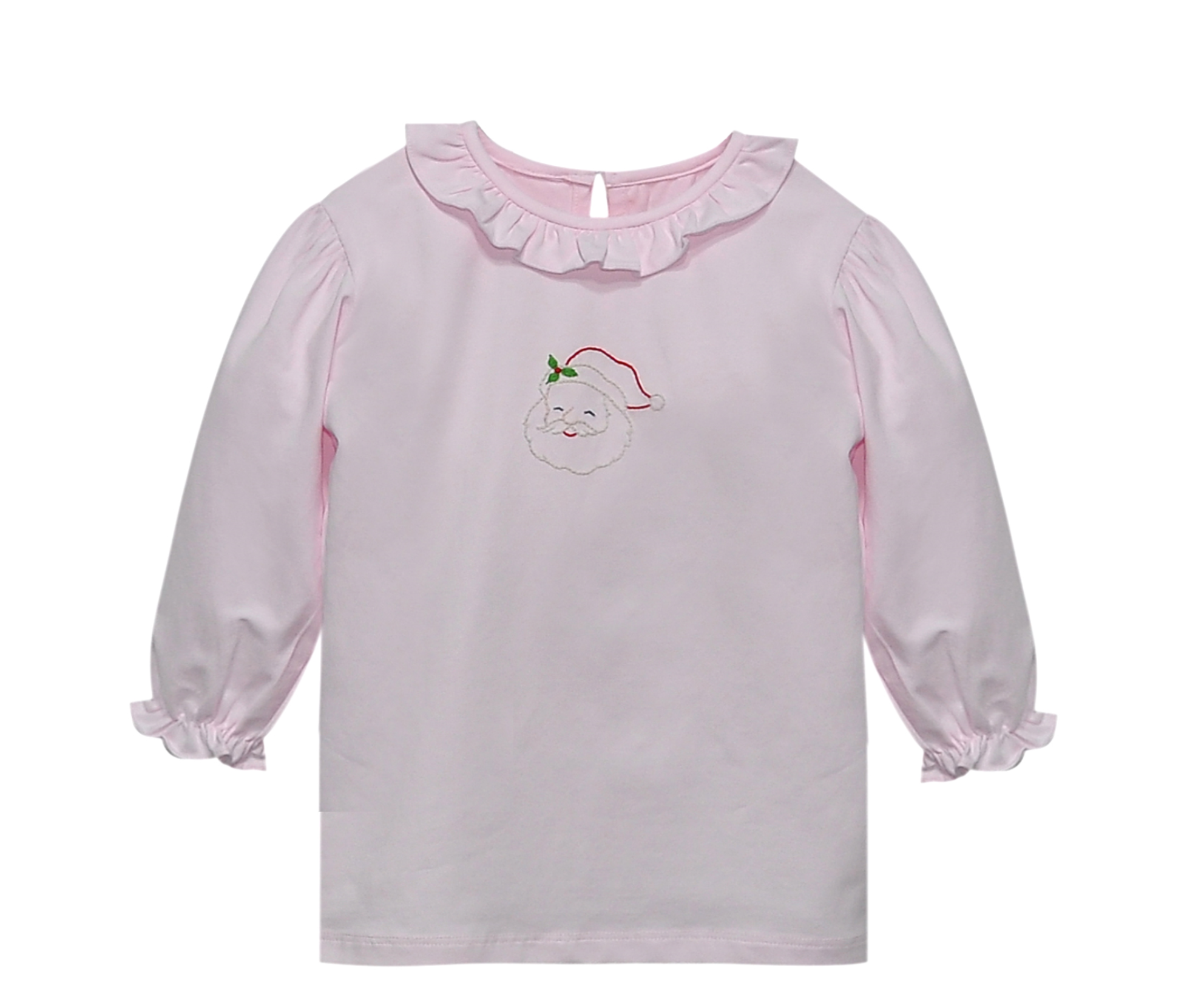 White Evelyn Santa Blouse