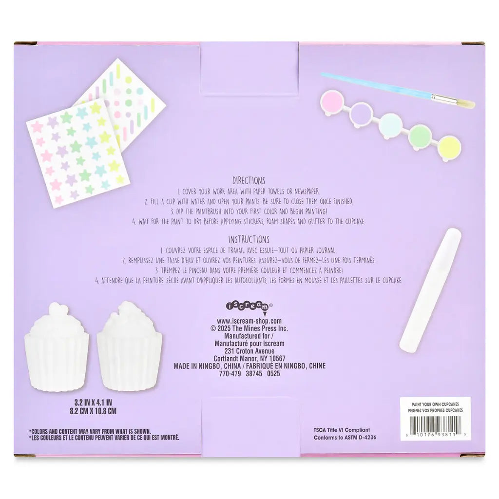 IScream Paint Your Own Cupcake Set