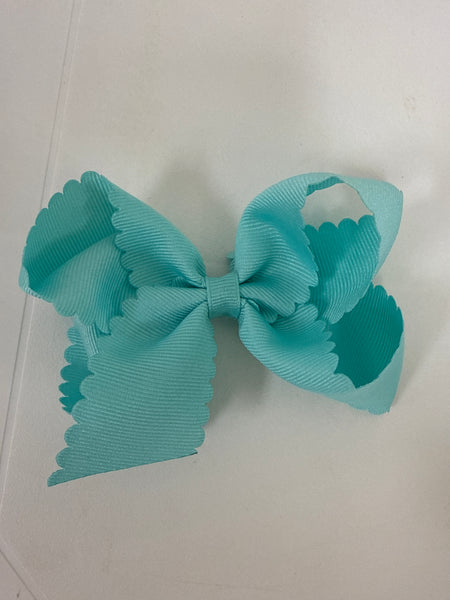 WeeOnes Scallop Spring Bows